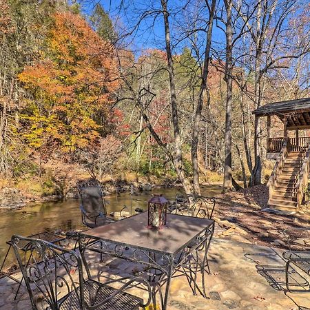 Creekside Retreat With Deck, 18 Miles To Wolf Ridge Villa Weaverville Exterior photo