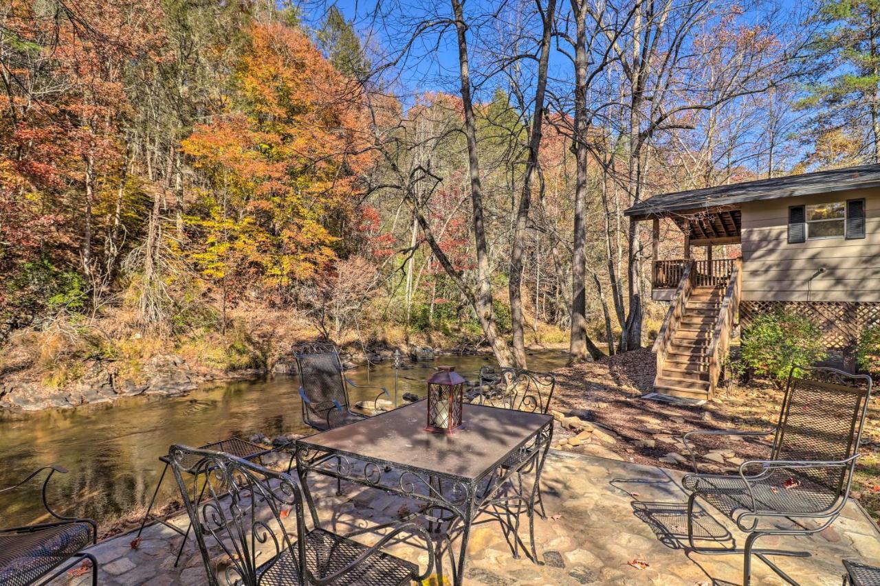 Creekside Retreat With Deck, 18 Miles To Wolf Ridge Villa Weaverville Exterior photo