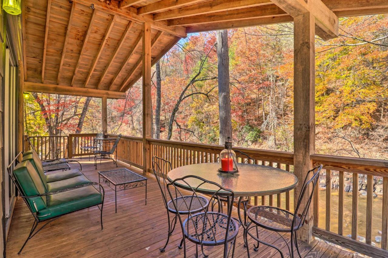 Creekside Retreat With Deck, 18 Miles To Wolf Ridge Villa Weaverville Exterior photo